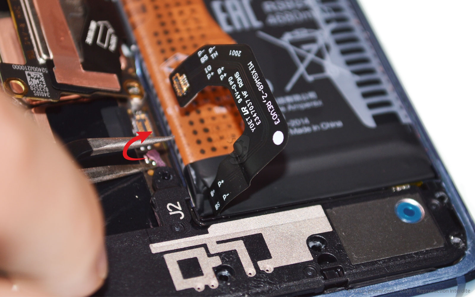 Changement d'écran (vitre + Amoled) sur Mi 10 photo 2