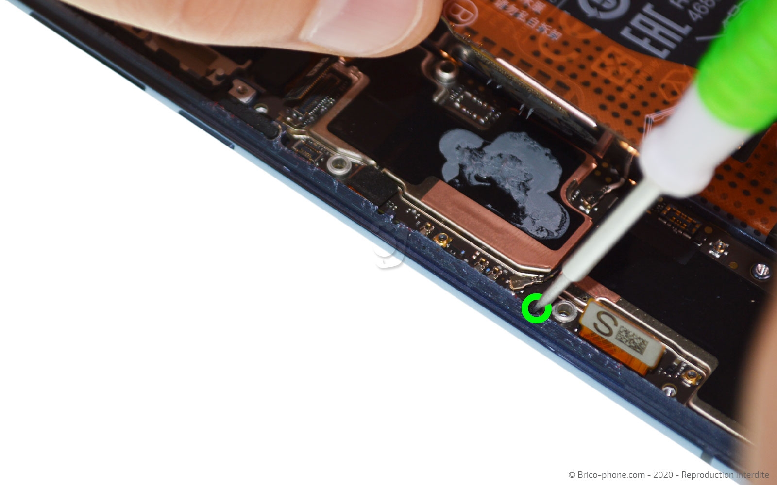 Changement d'écran (vitre + Amoled) sur Mi 10 photo 2