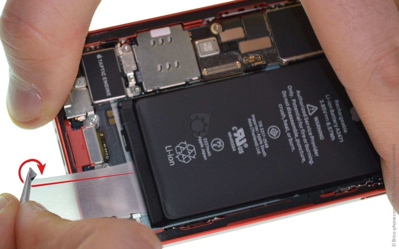 Changement de batterie sur iPhone 12 Mini photo 2