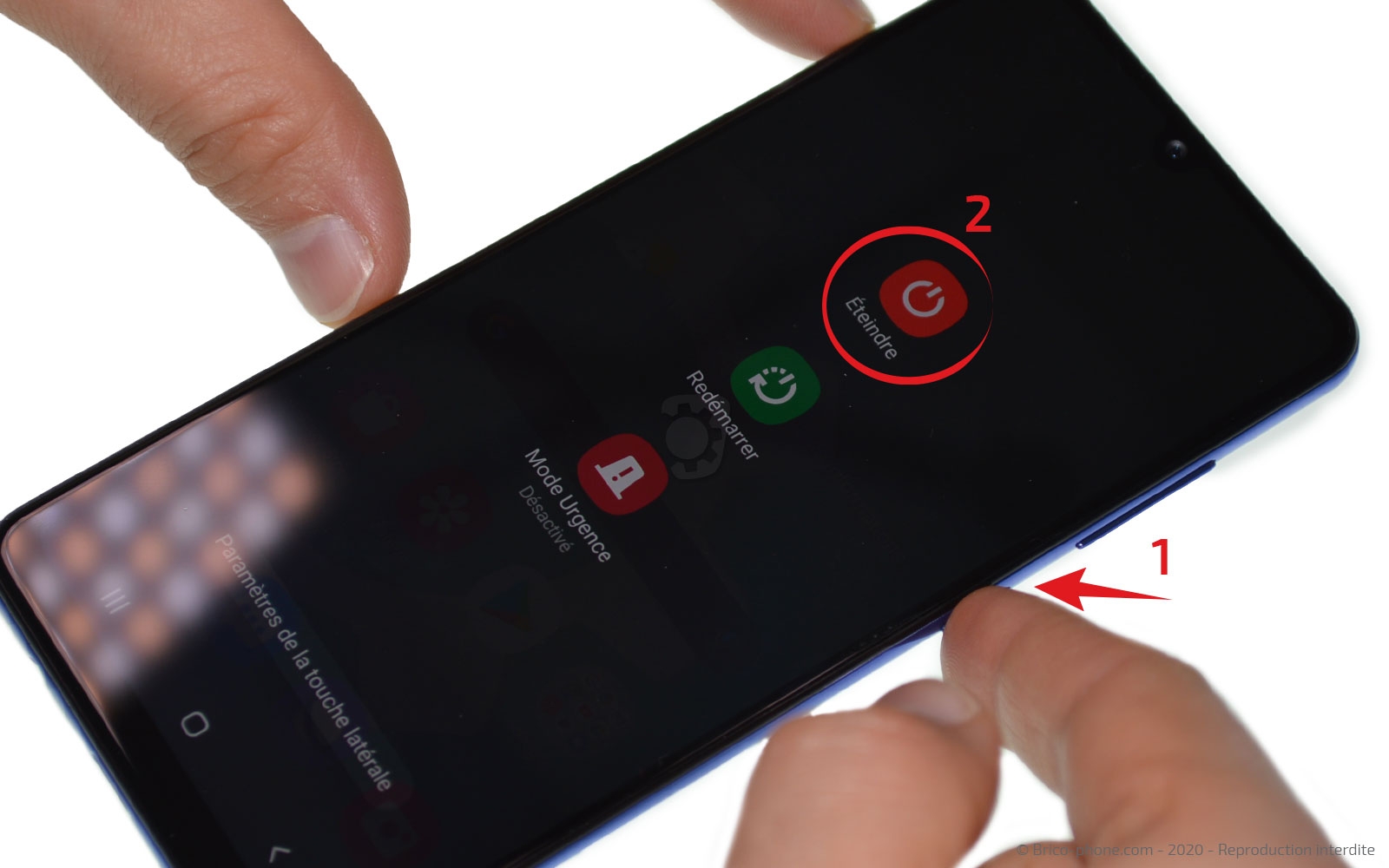 Changement du connecteur de charge sur Galaxy A31 photo 3