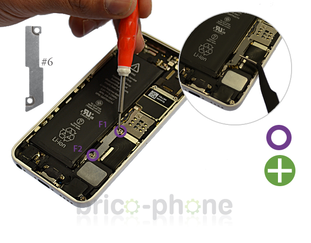 Changement de batterie sur iPhone 5C photo 1
