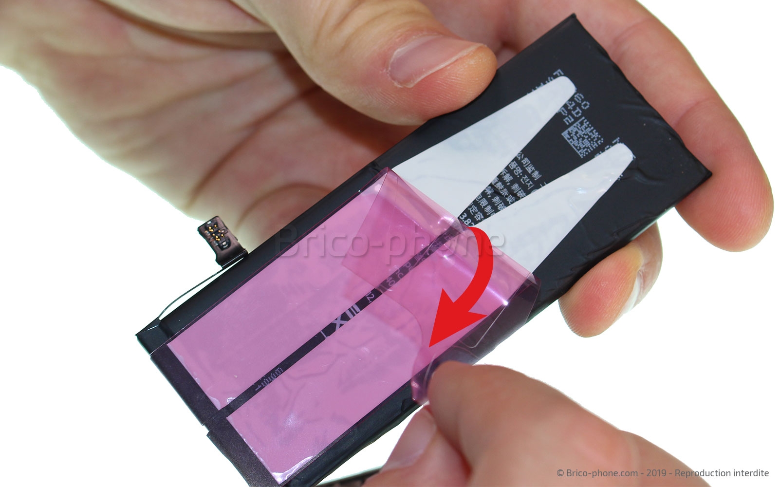 Changement de batterie sur iPhone 5C photo 1