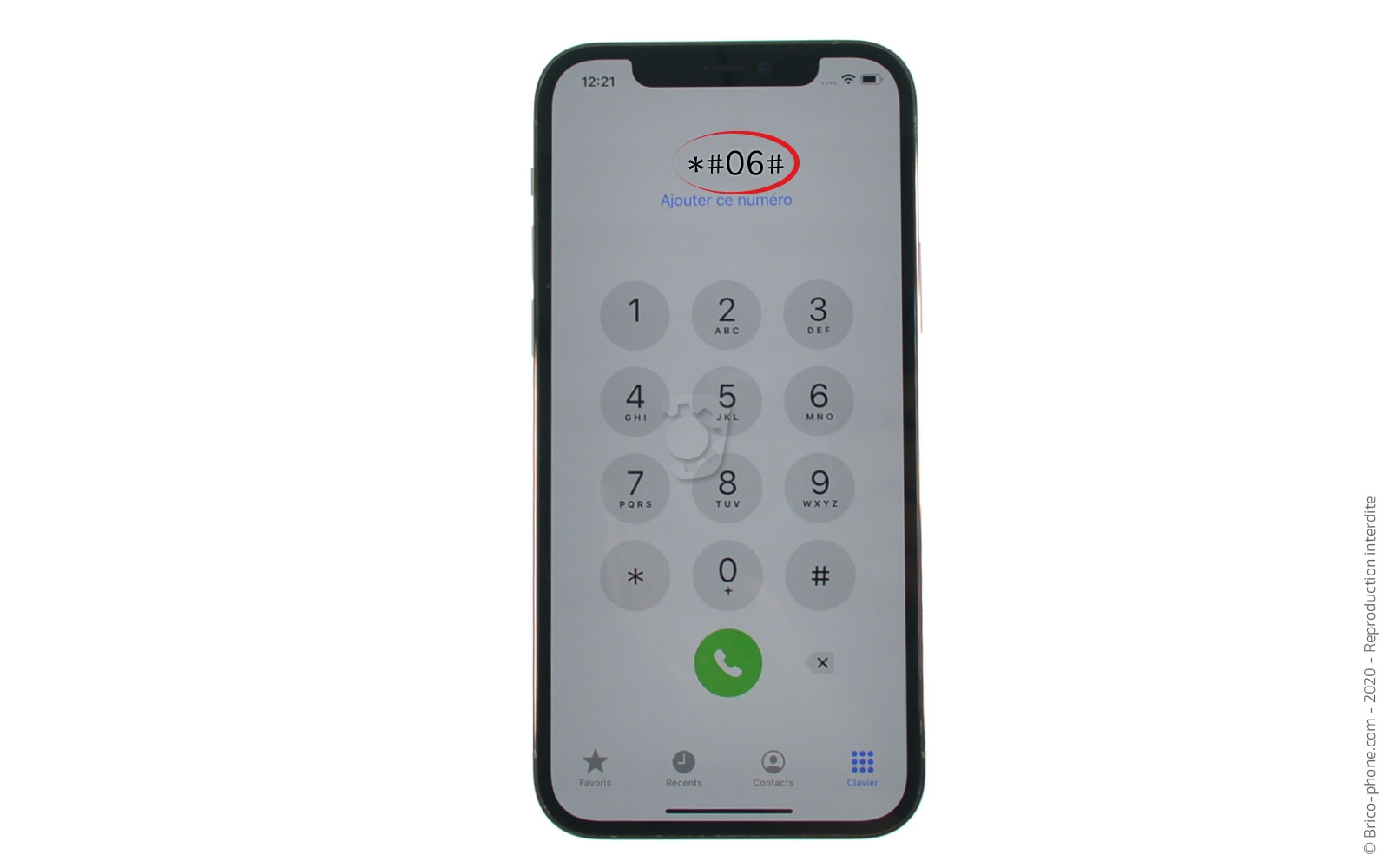 Changement du lecteur Sim sur iPhone 12 Pro photo 2