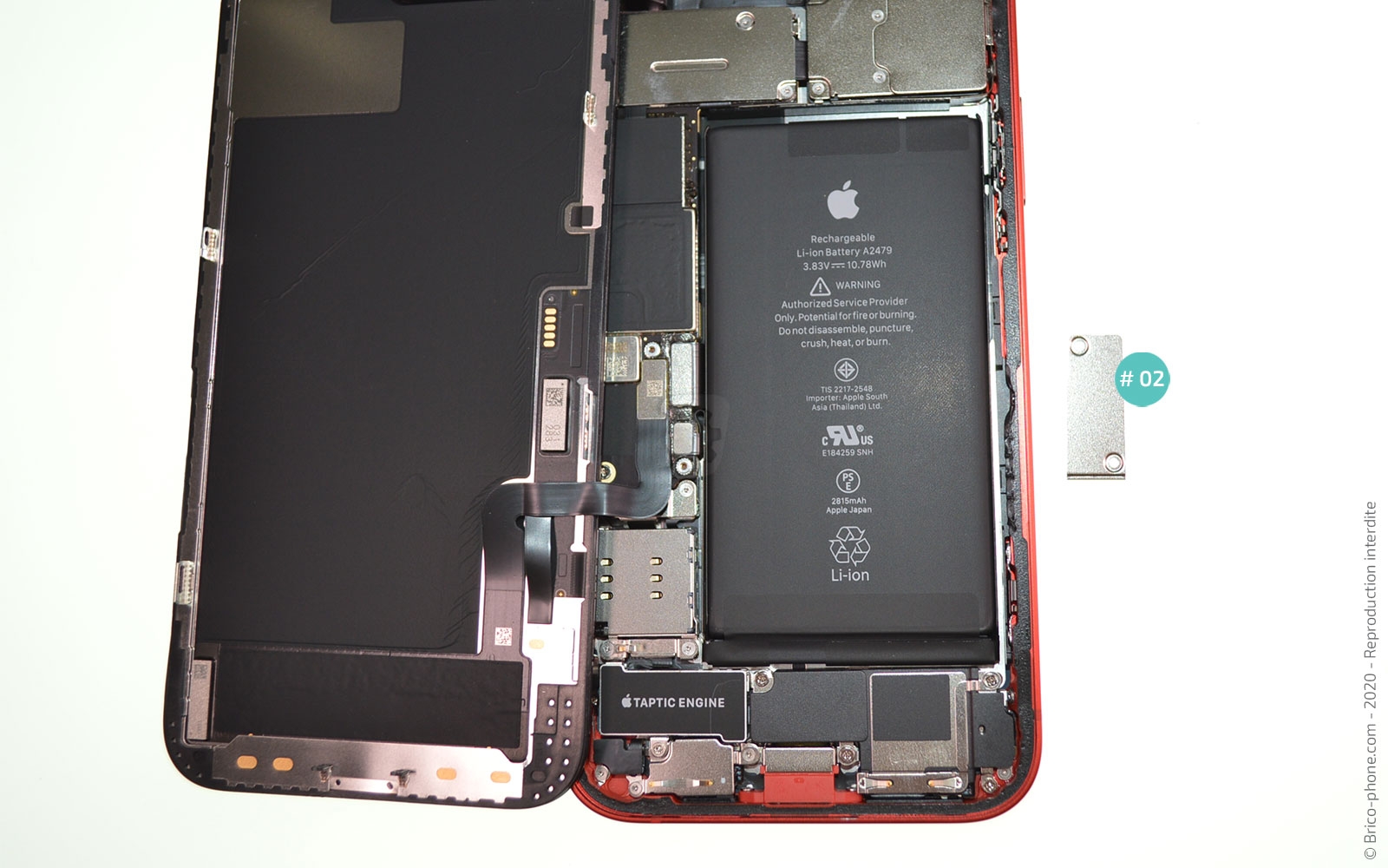 Changement du bloc caméras arrière sur iPhone 12 photo 3