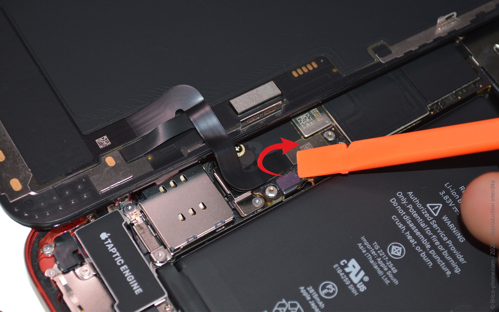 Changement du bloc caméras arrière sur iPhone 12 photo 4