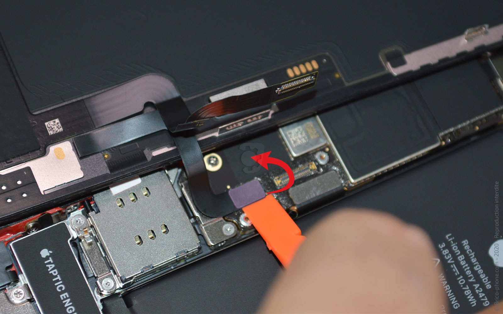 Changement du bloc caméras arrière sur iPhone 12 photo 2