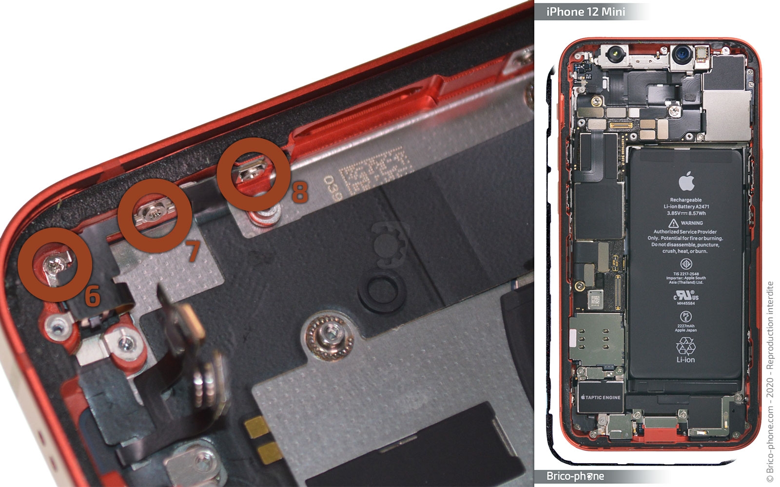 Remplacer le connecteur de charge sur iPhone 12 Mini photo 4