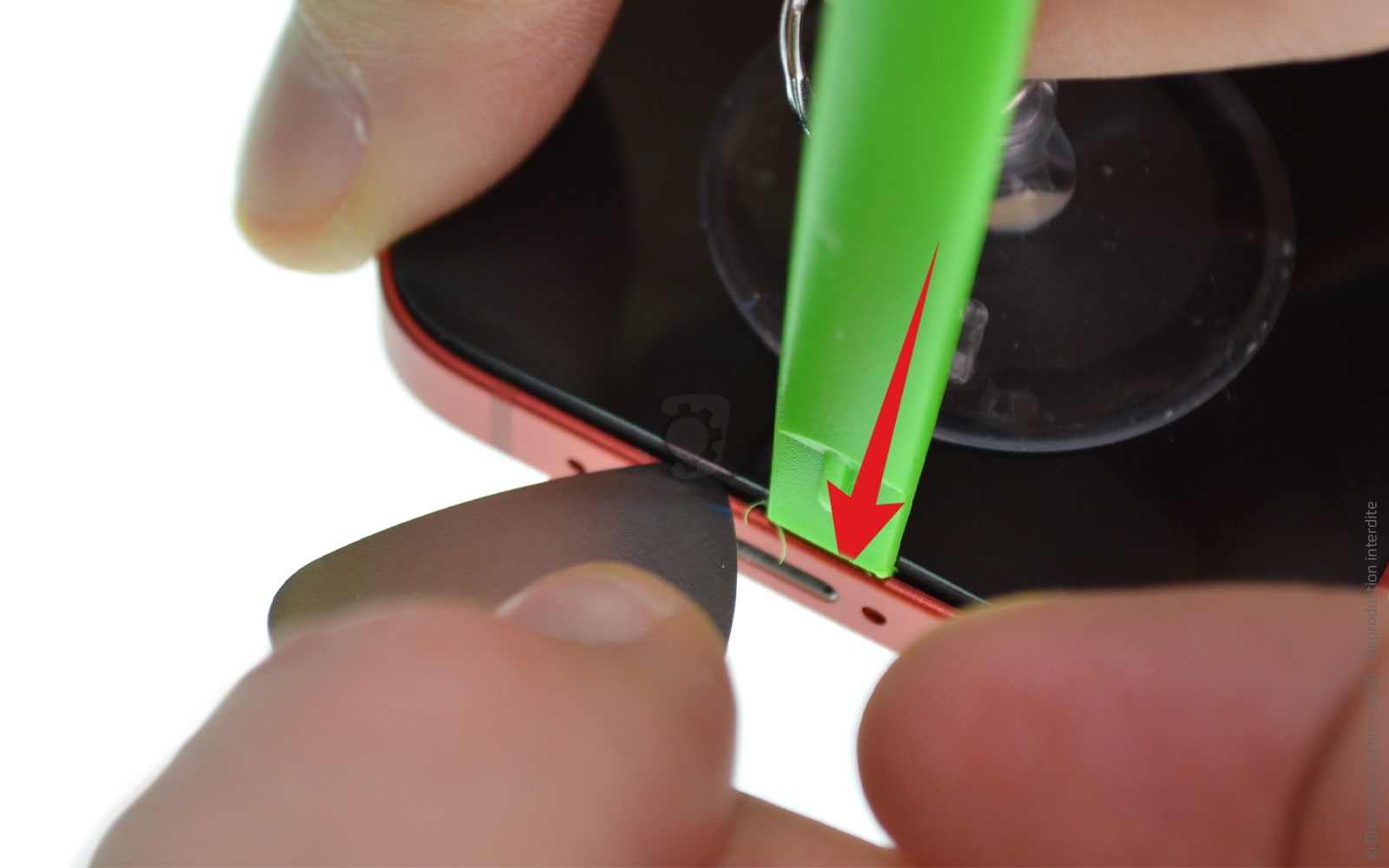 Changement du module double caméras arrière sur iPhone 12 Mini photo 2