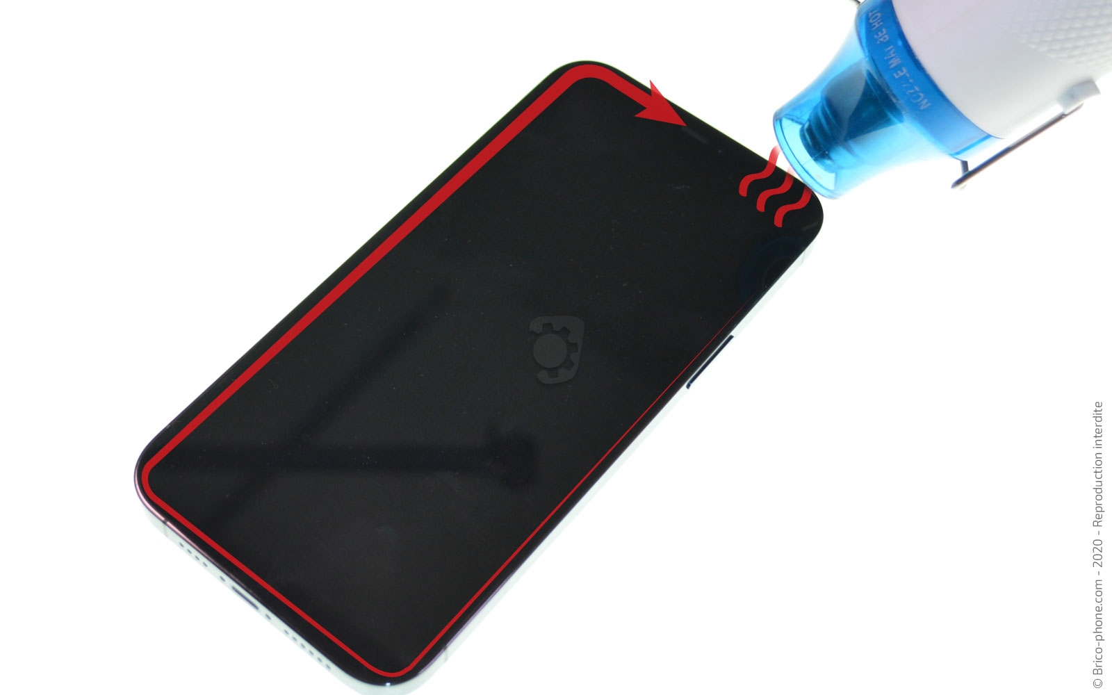 Changement du haut-parleur externe sur iPhone 12 Pro Max photo 3