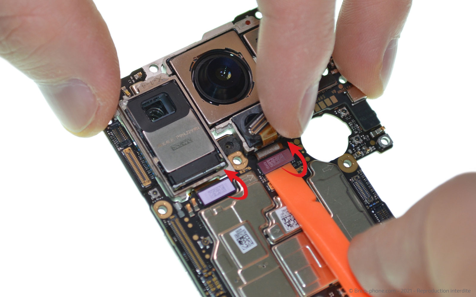 Démontage complet sur P40 Pro photo 2