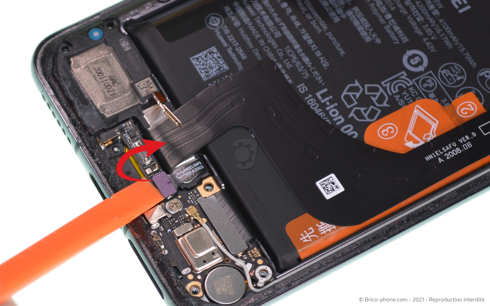 Démontage complet sur P40 Pro photo 2