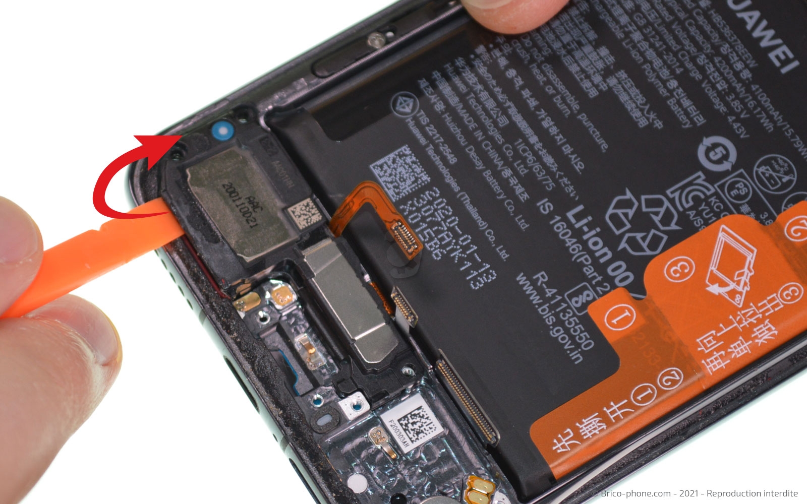 Démontage complet sur P40 Pro photo 2