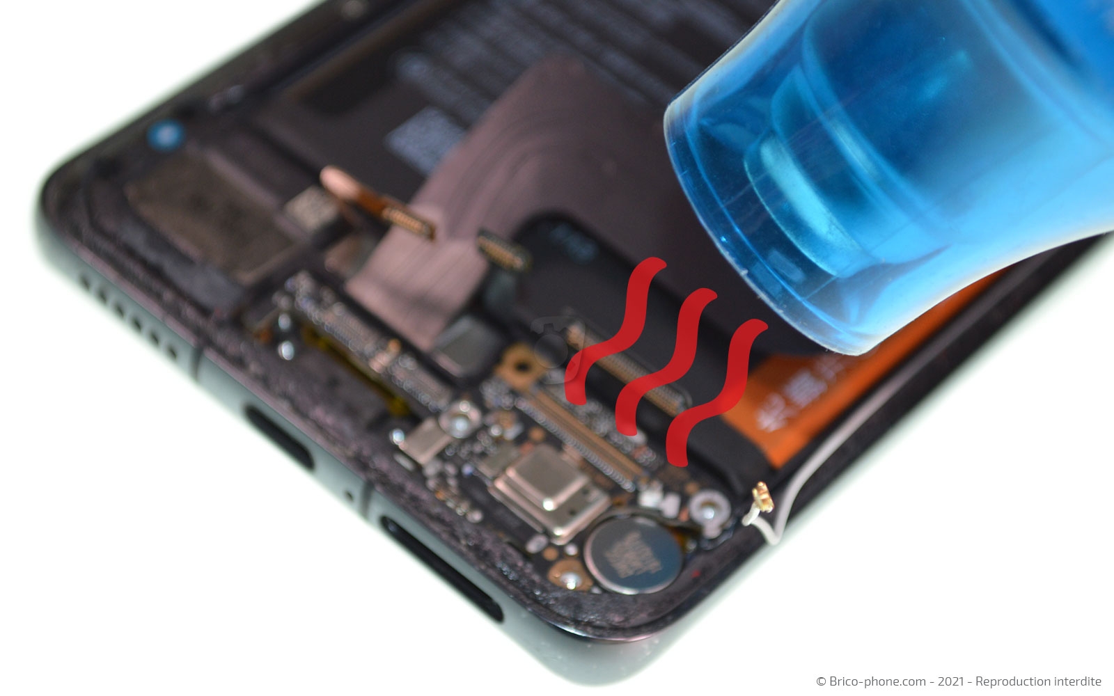 Démontage complet sur P40 Pro photo 3