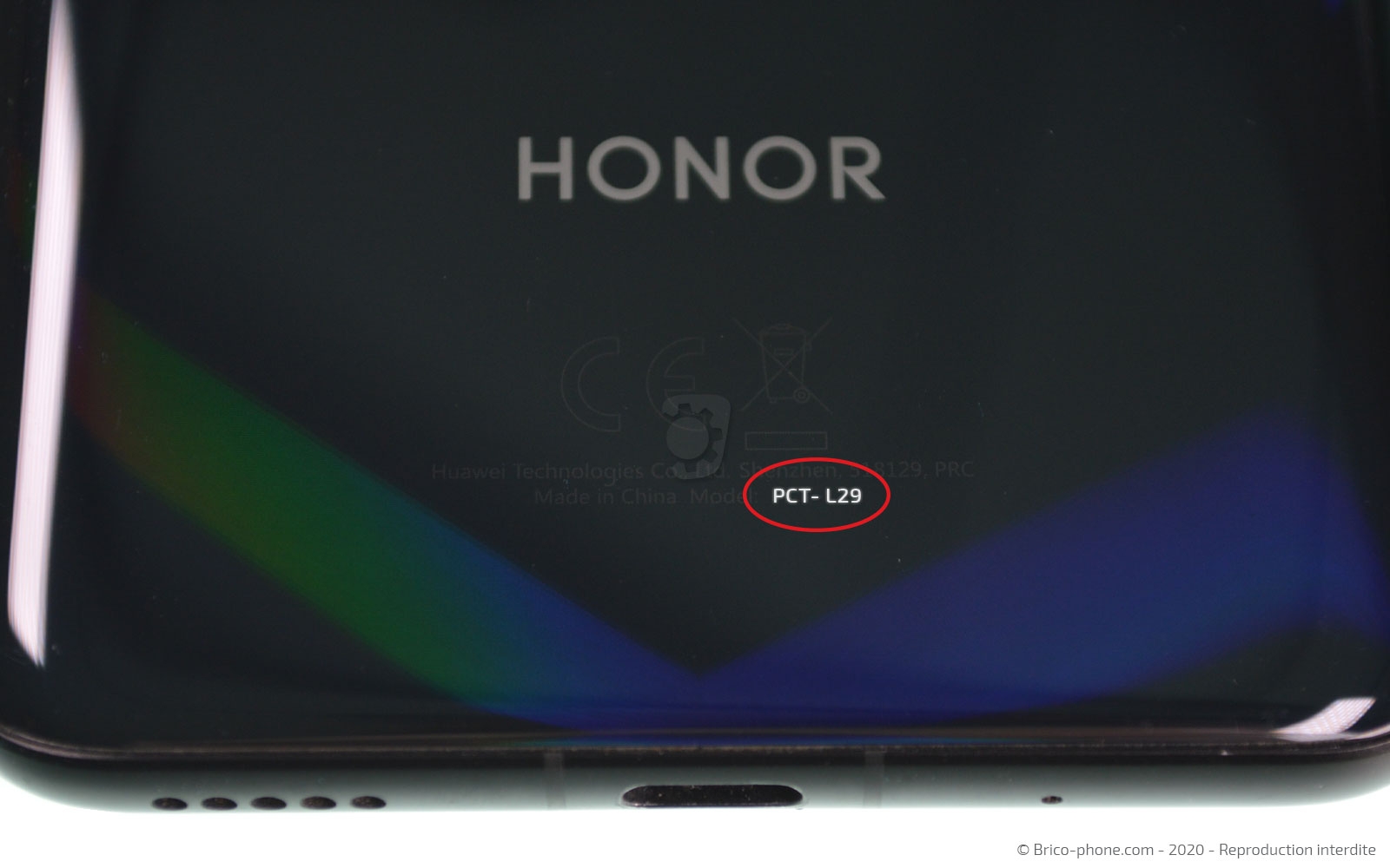 Changement du bloc écran sur Honor View 20 photo 1