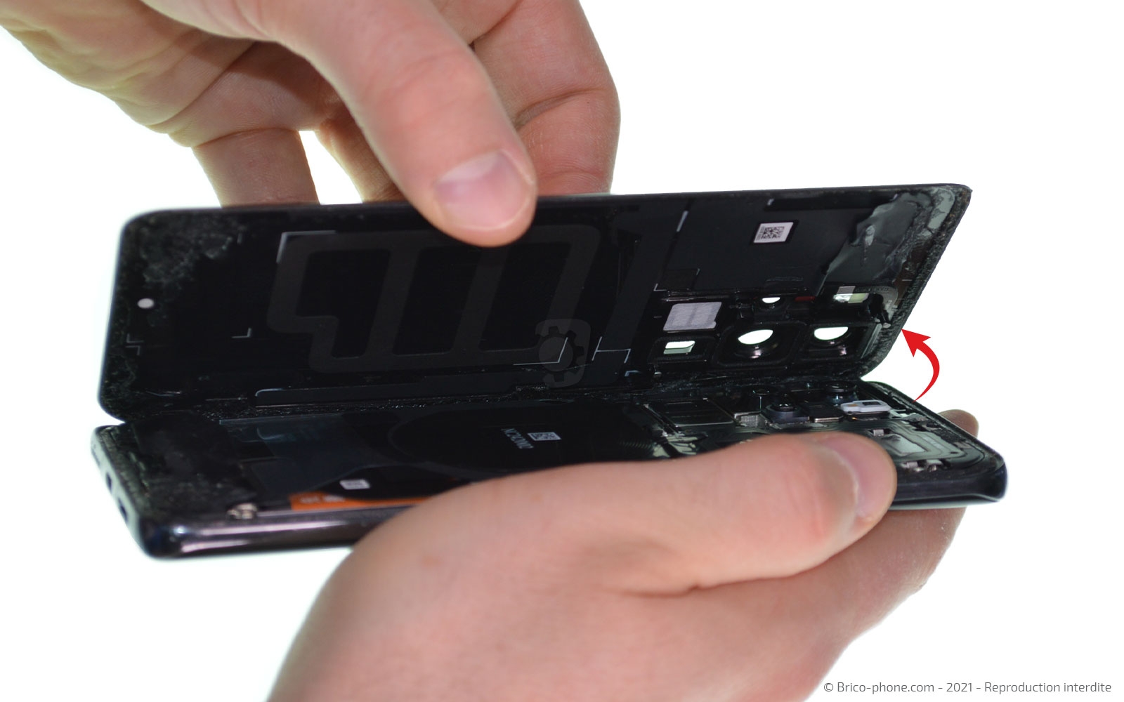 Changement de l'écran seul sur P40 Pro photo 4