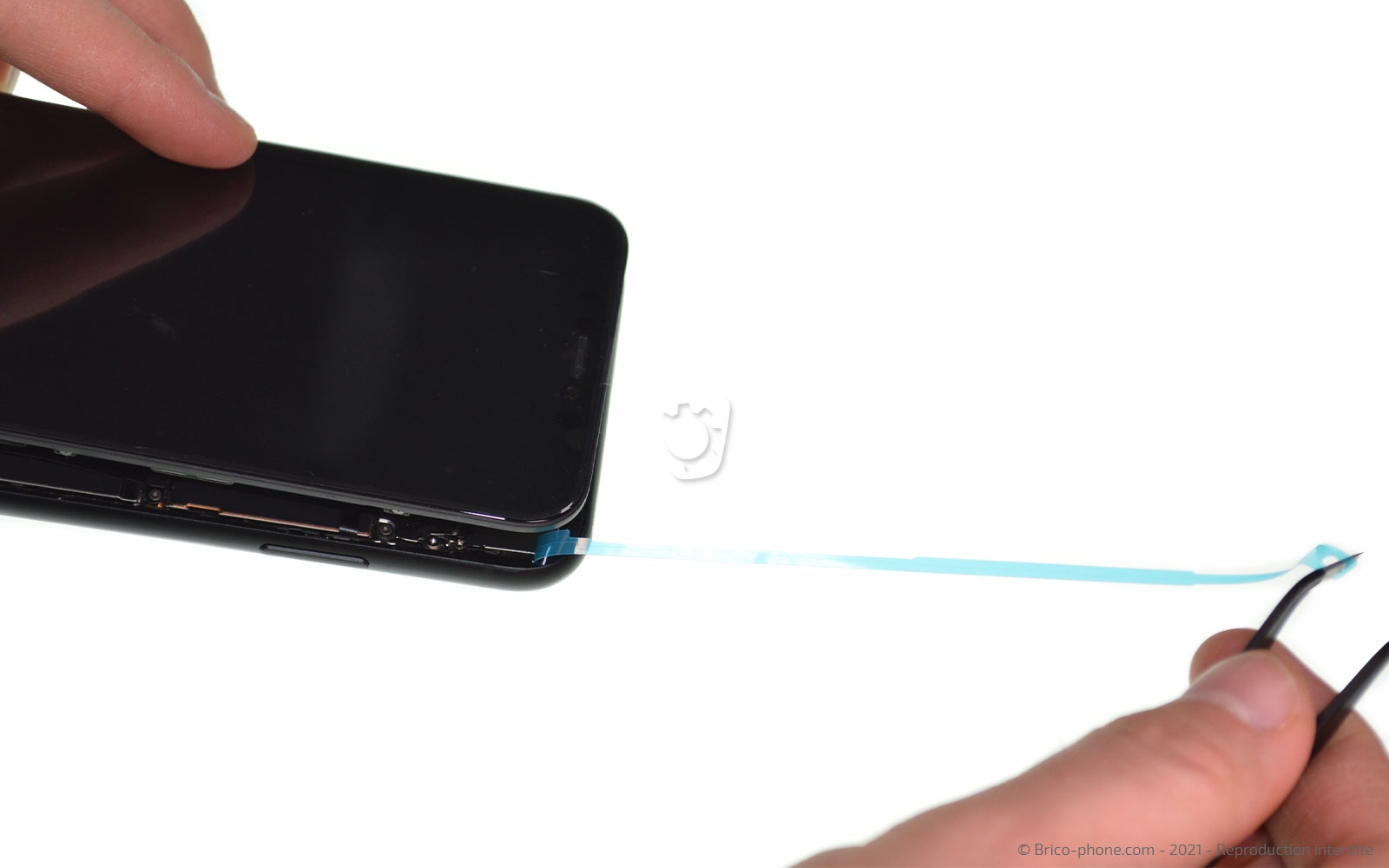 Changement de la coque arrière sur iPhone XR photo 3