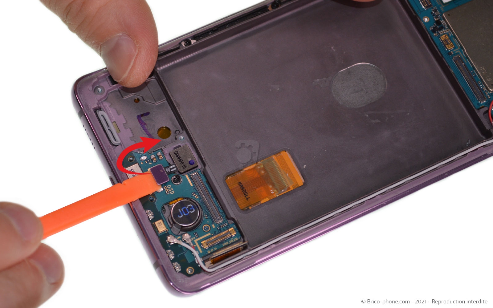 Changement du bloc écran  sur Galaxy S20 FE photo 2