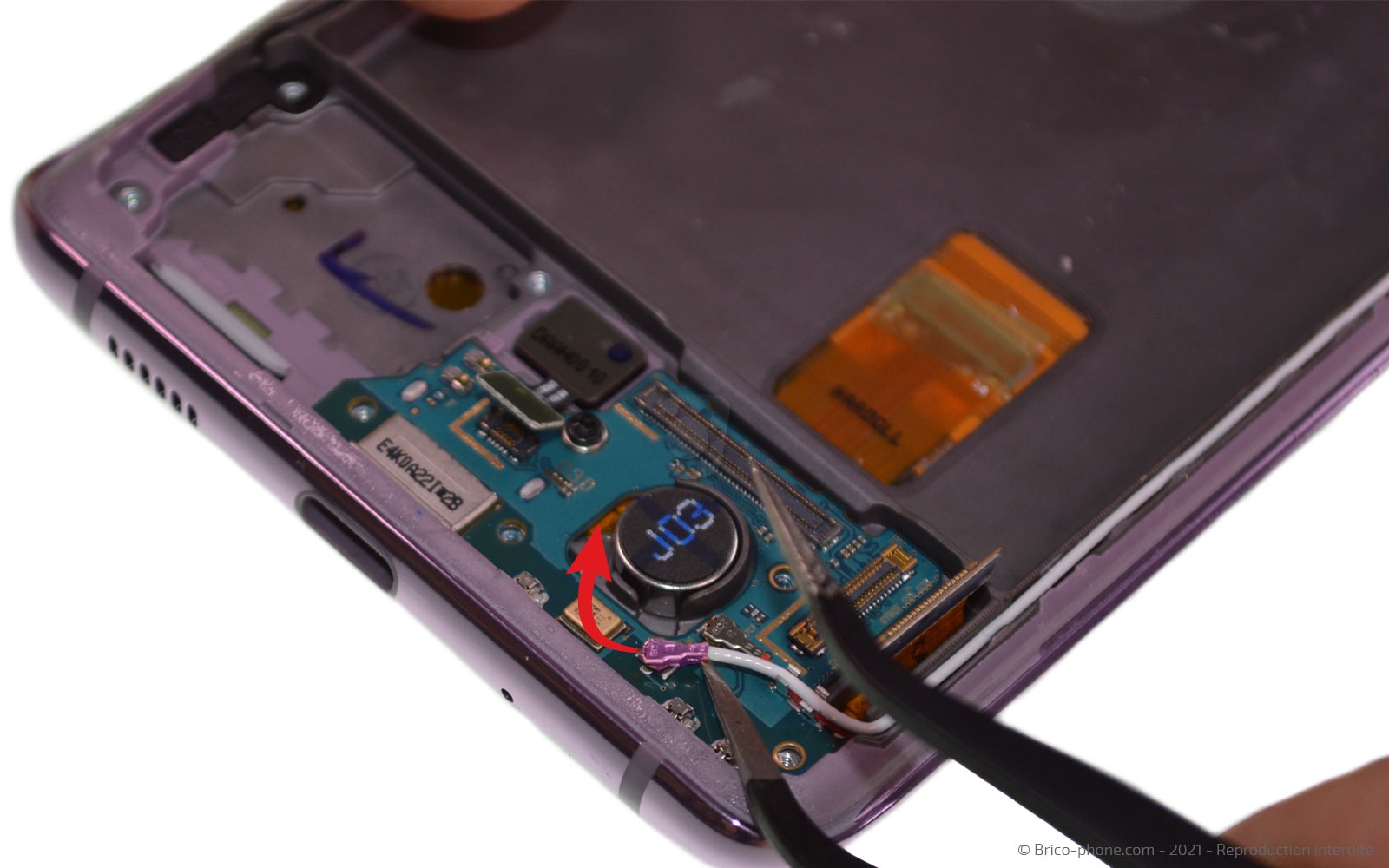 Changement du bloc écran  sur Galaxy S20 FE photo 3