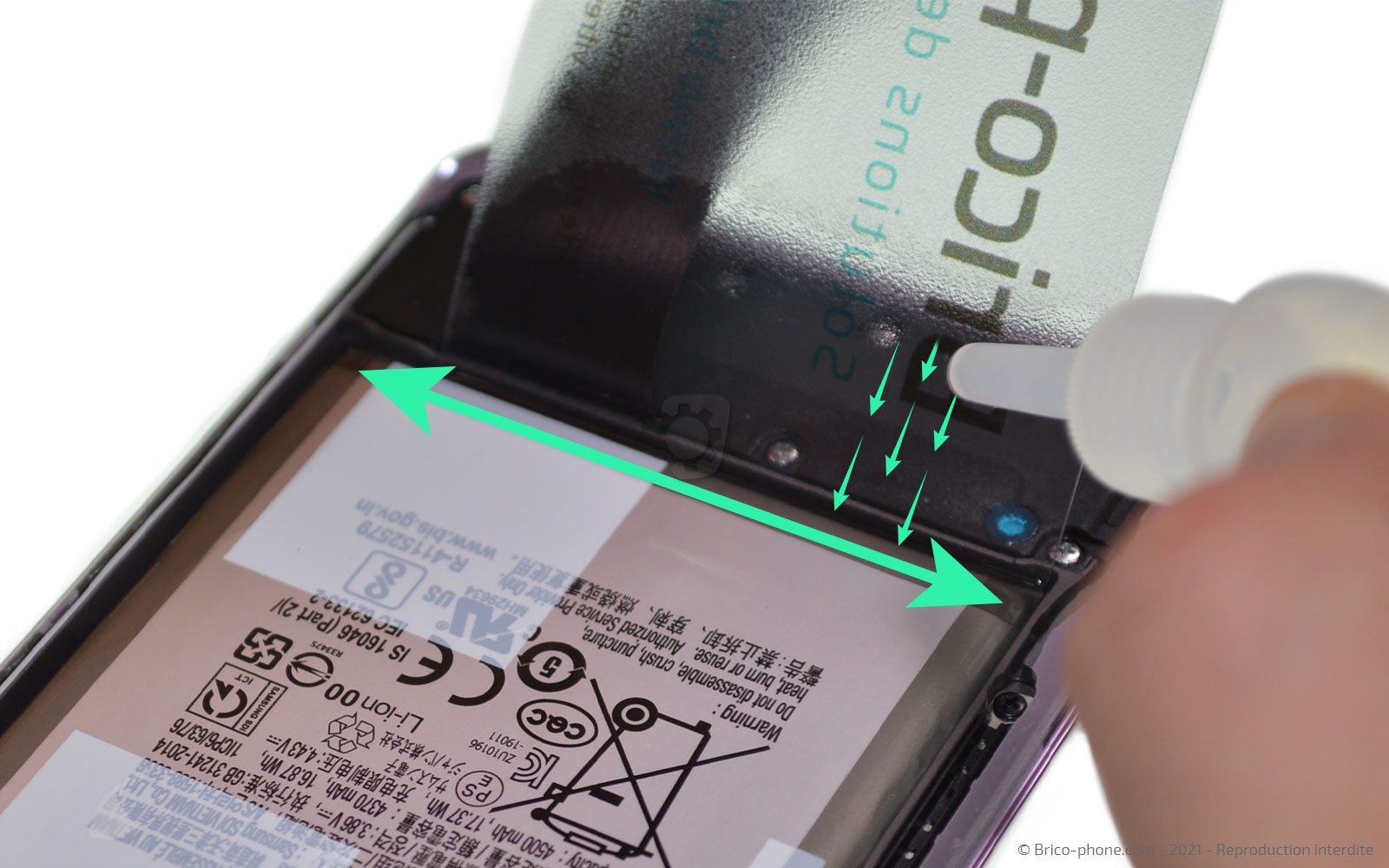 Changement du bloc écran  sur Galaxy S20 FE photo 3