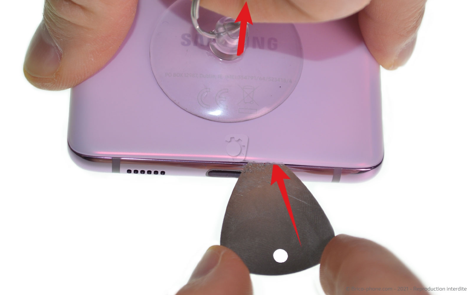 Changement du bloc écran  sur Galaxy S20 FE photo 3