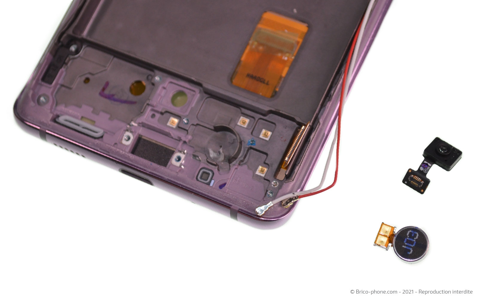 Changement du bloc écran  sur Galaxy S20 FE photo 4