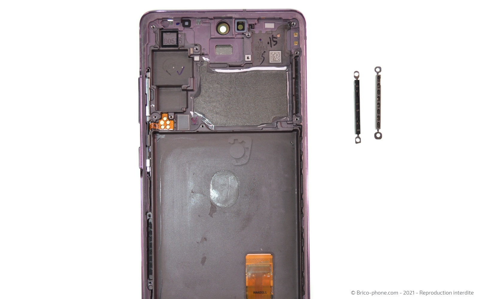 Changement du bloc écran  sur Galaxy S20 FE photo 4