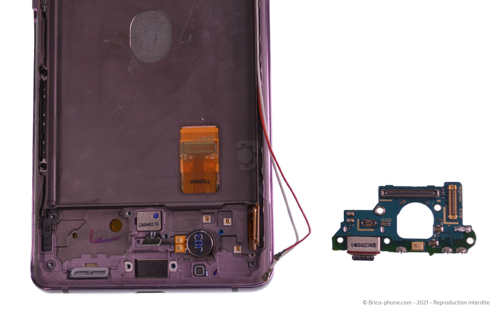 Changement du bloc écran  sur Galaxy S20 FE photo 3