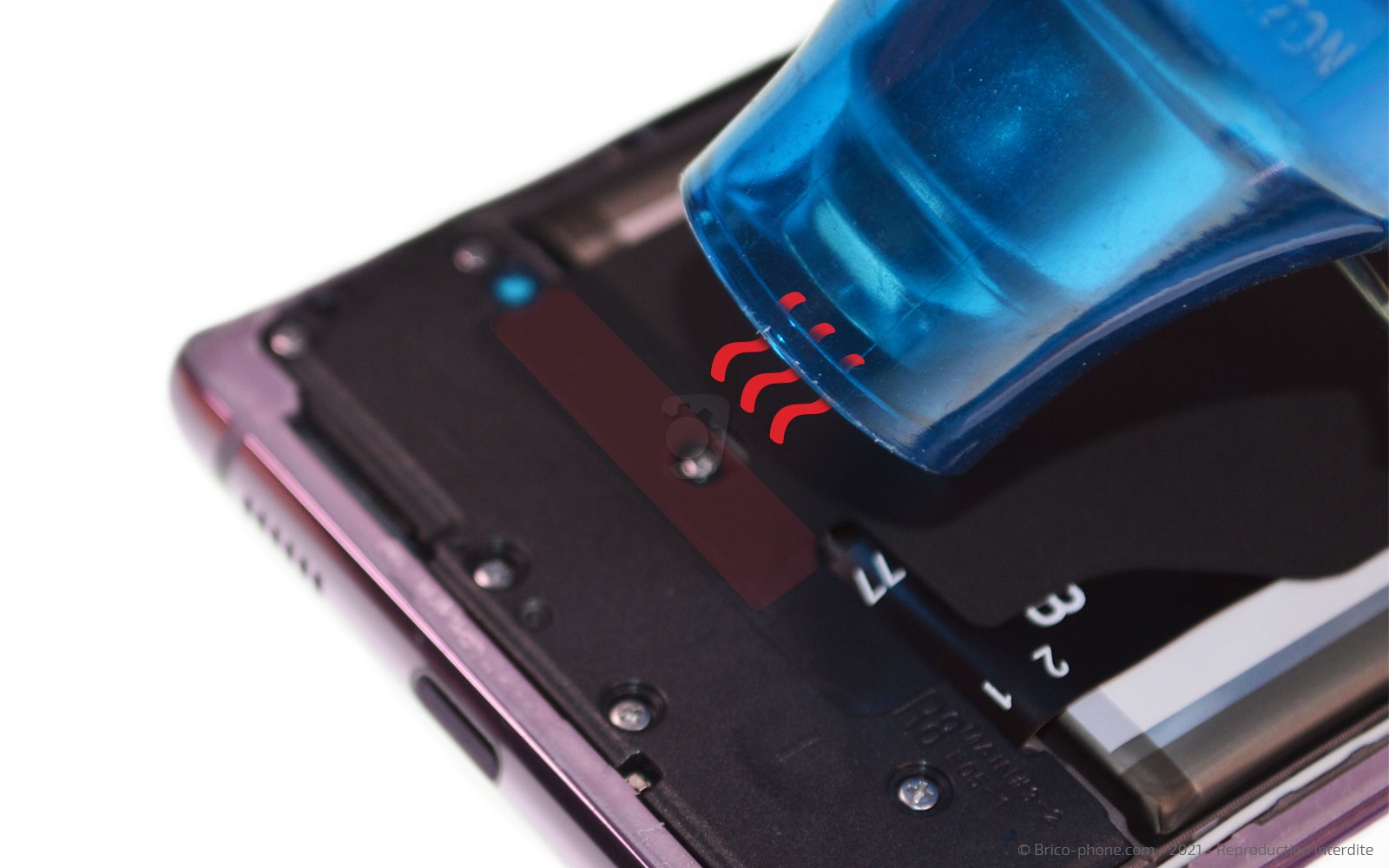 Changement du bloc écran  sur Galaxy S20 FE photo 2