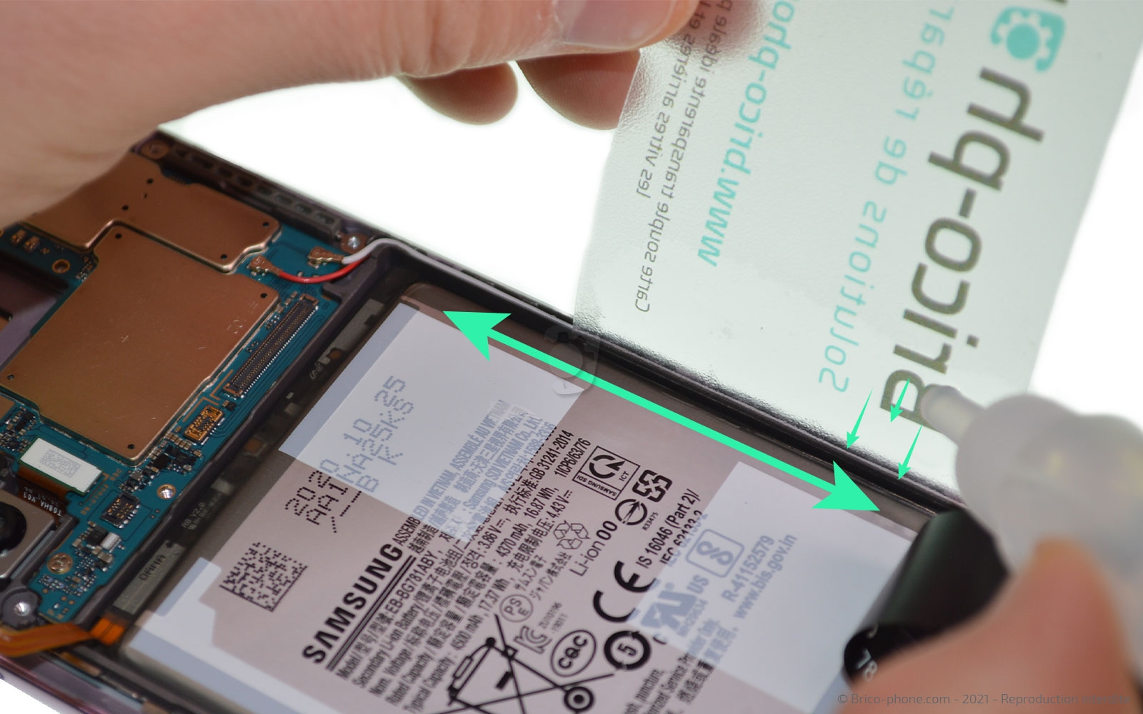 Changement de batterie  sur Galaxy S20 FE photo 2