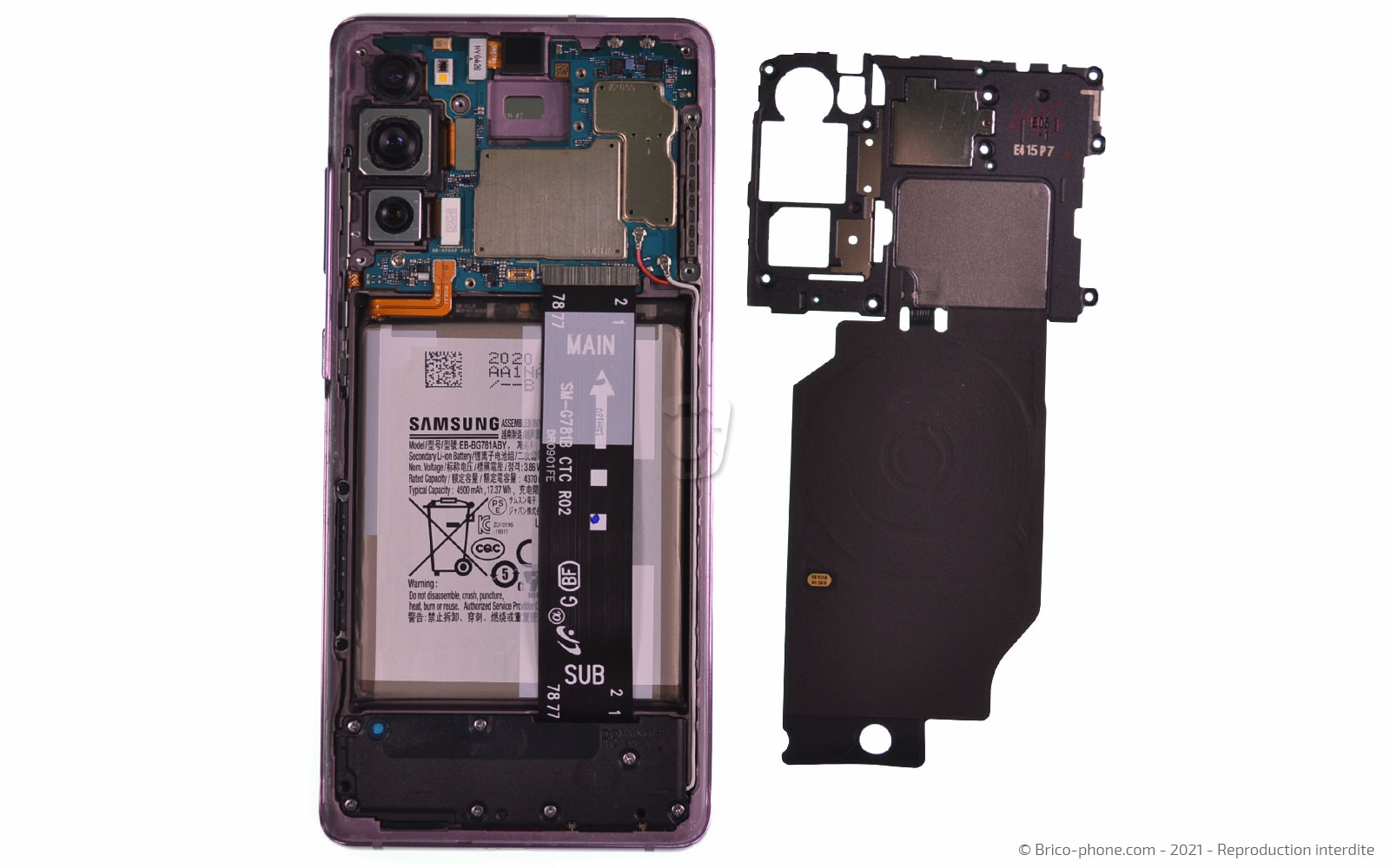 Changement du connecteur de charge sur Galaxy S20 FE photo 4