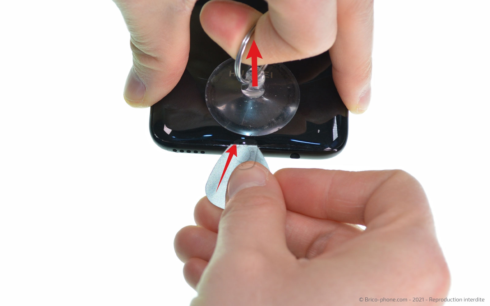 Démontage complet sur P40 Lite photo 3