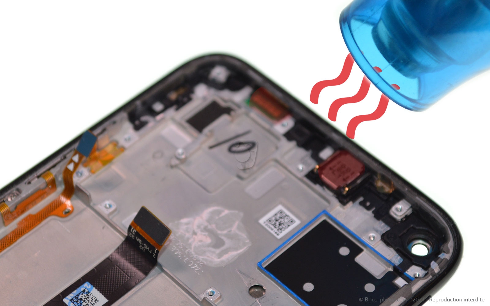 Démontage complet sur P40 Lite photo 1