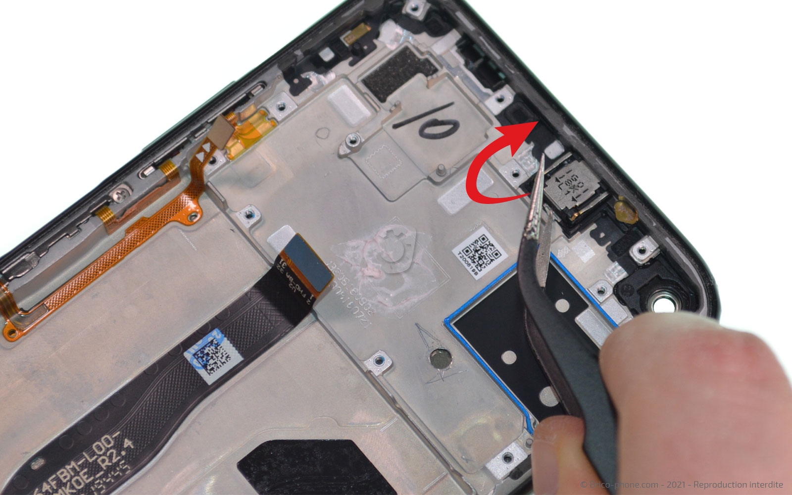 Démontage complet sur P40 Lite photo 3