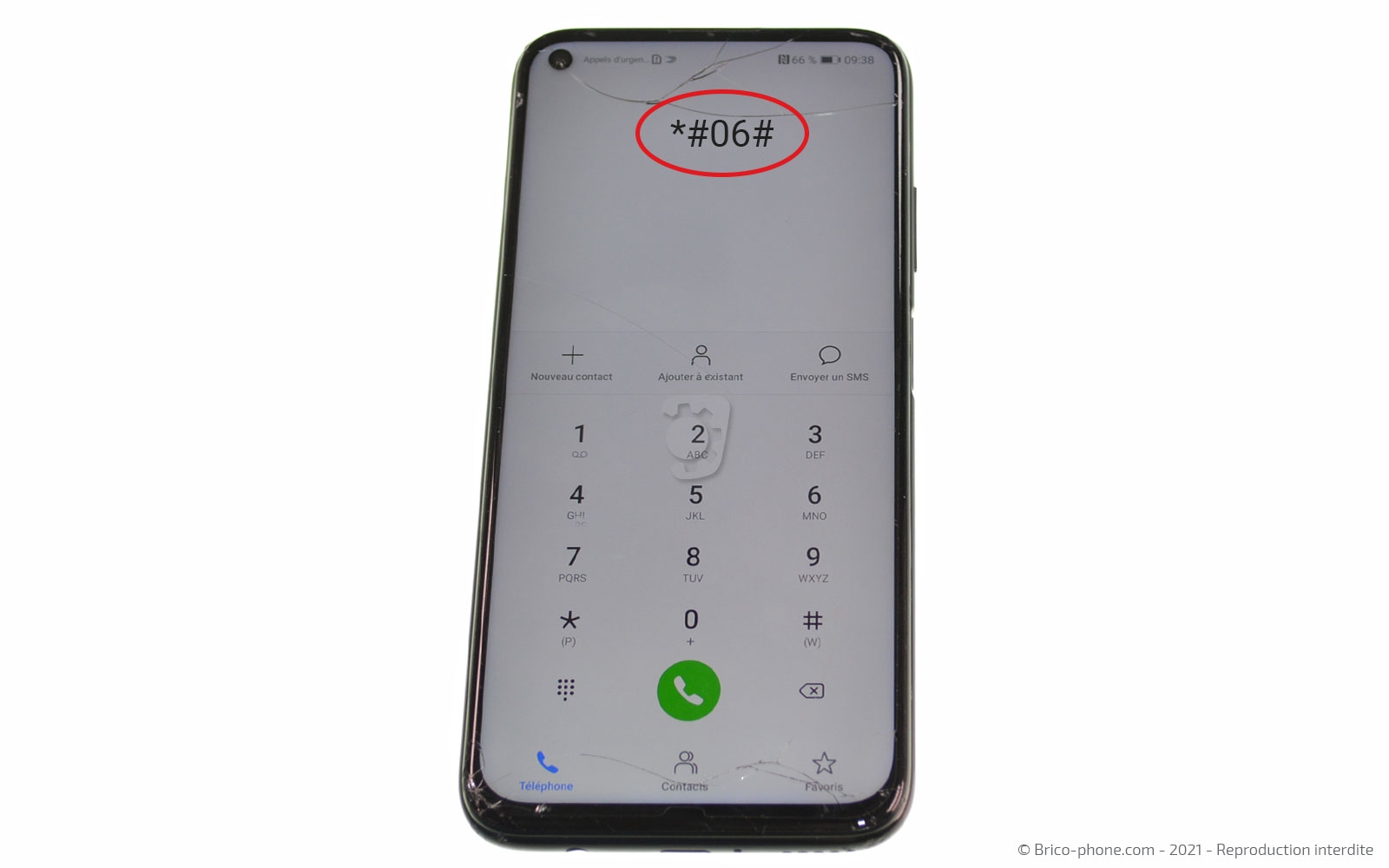 Changement du connecteur de charge sur P40 Lite photo 2