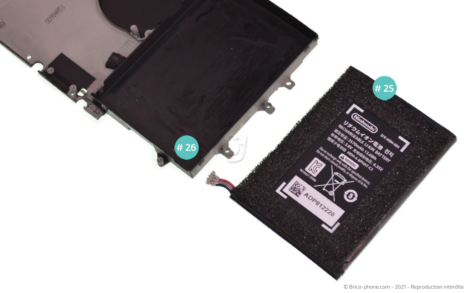 Démontage complet sur Switch Lite photo 3