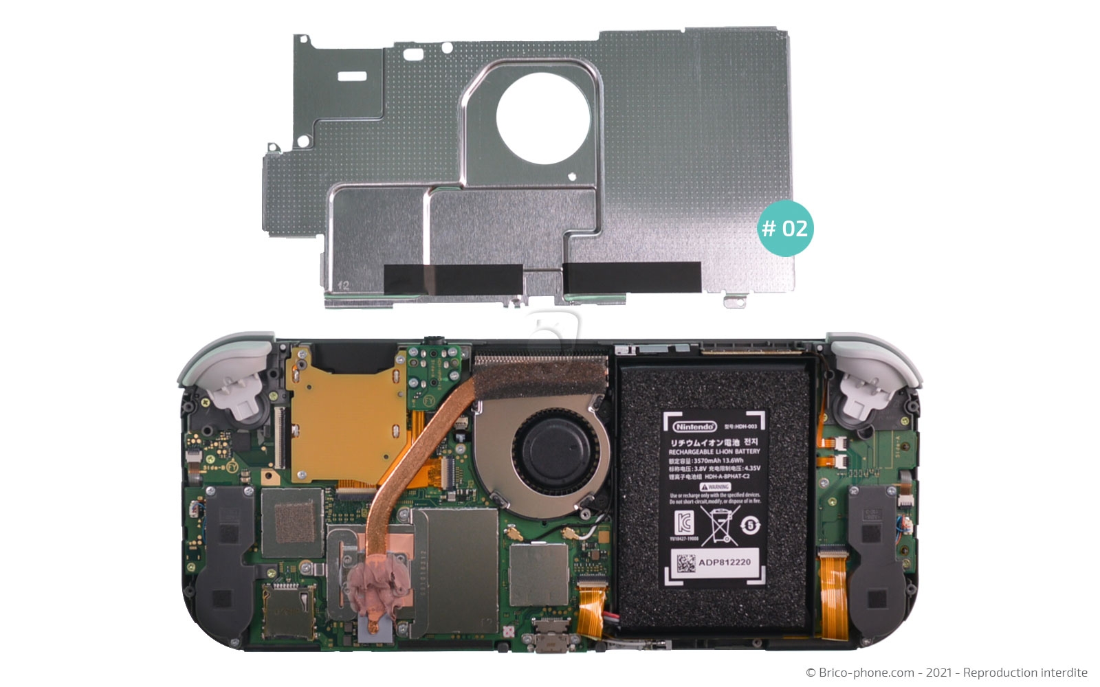 Démontage complet sur Switch Lite photo 4