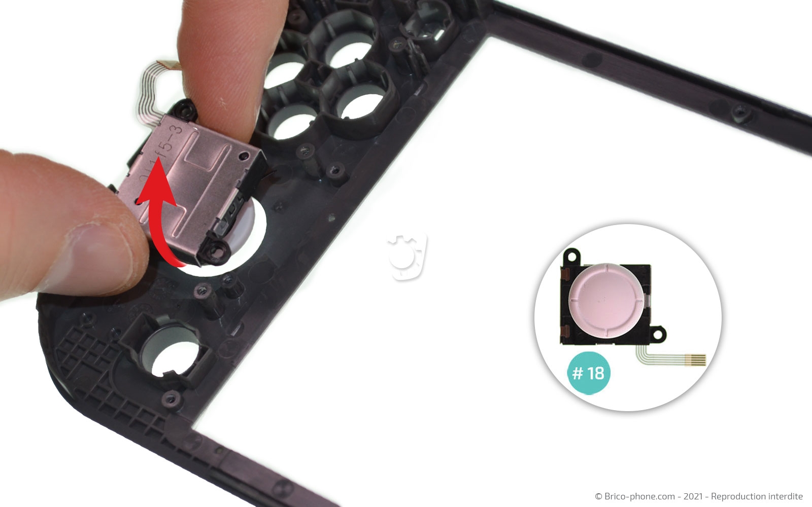 Démontage complet sur Switch Lite photo 4