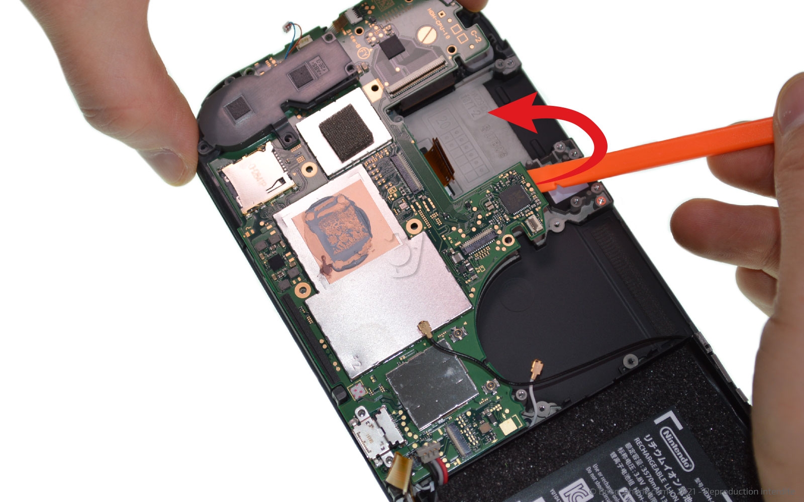 Démontage complet sur Switch Lite photo 2