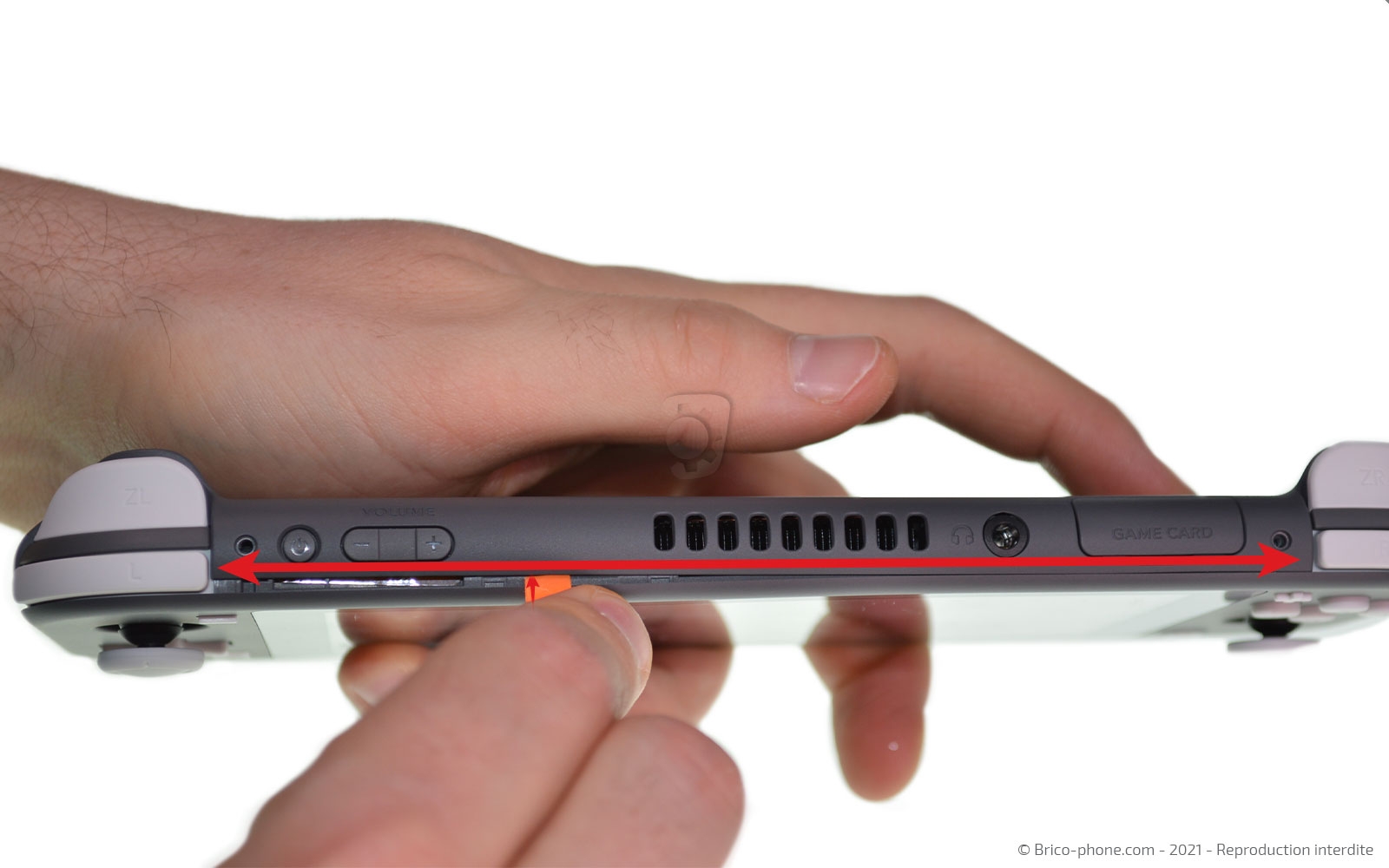 Changement de la vitre tactile ou du LCD  sur Switch Lite photo 2