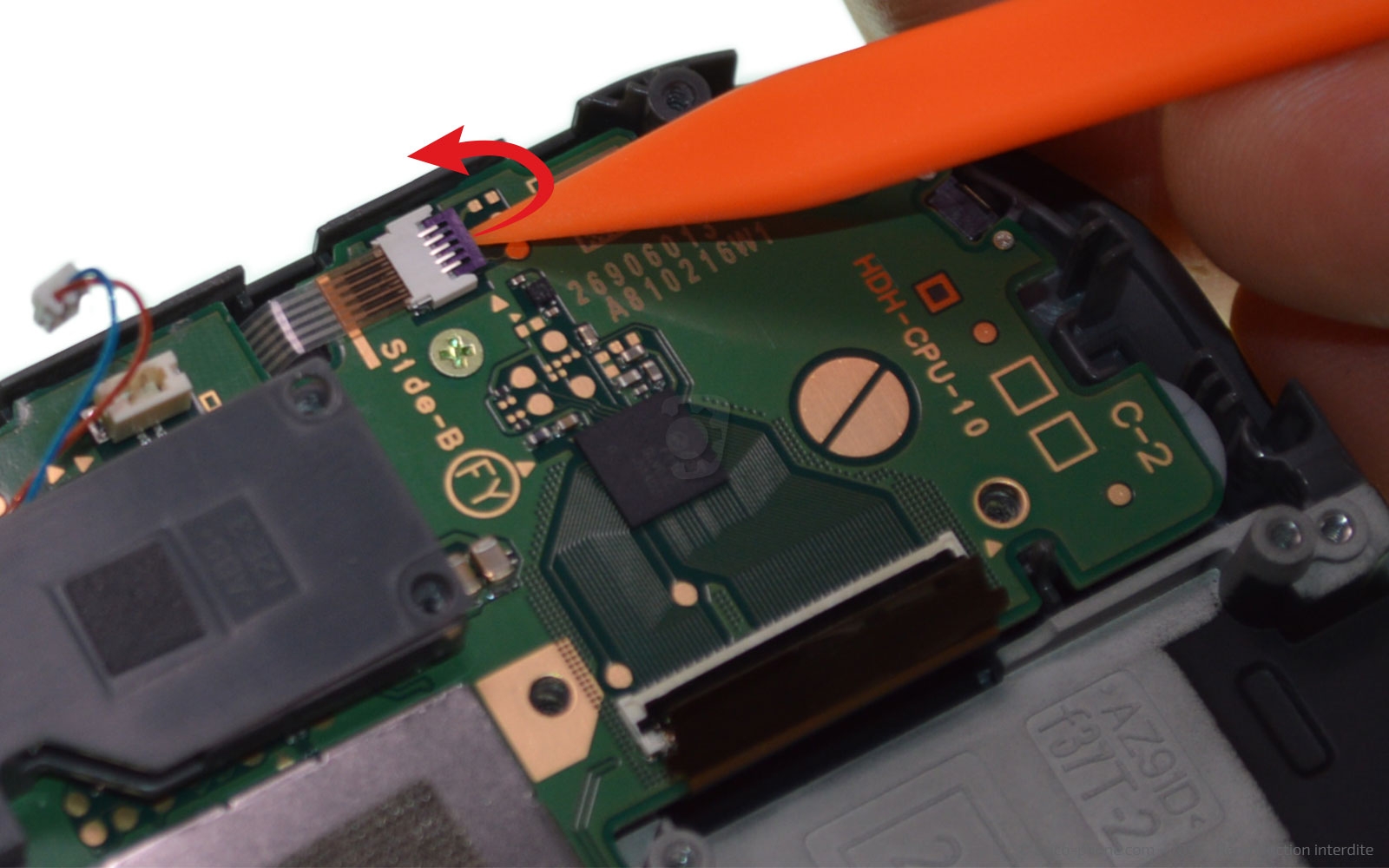 Changement de la vitre tactile ou du LCD  sur Switch Lite photo 3