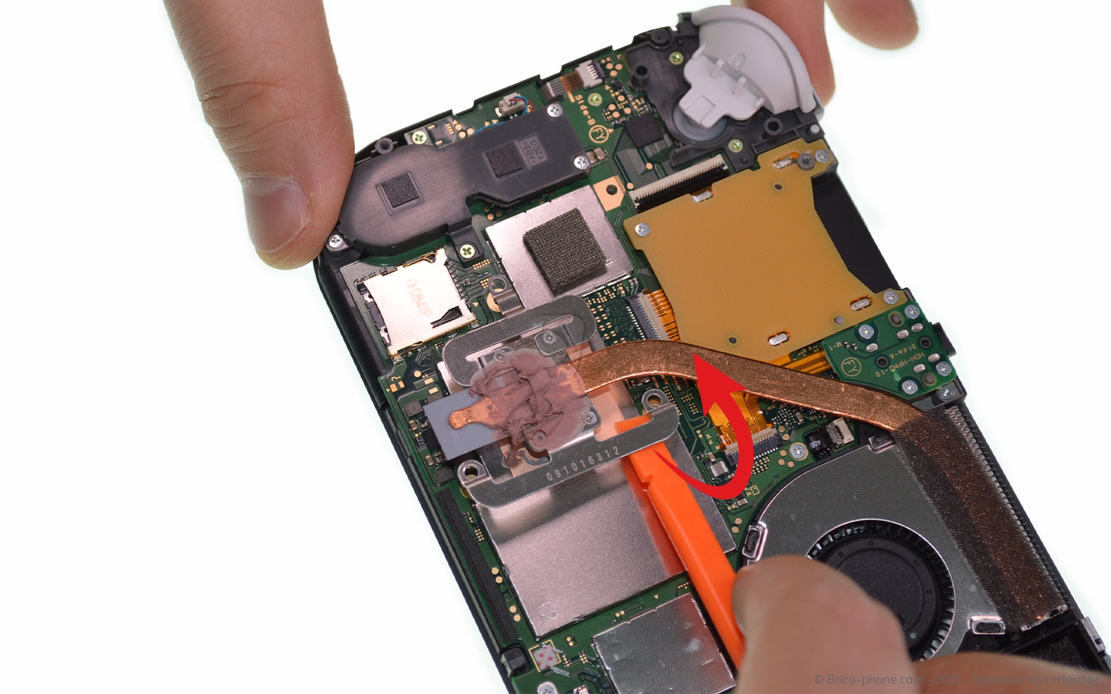 Changement de la vitre tactile ou du LCD  sur Switch Lite photo 2