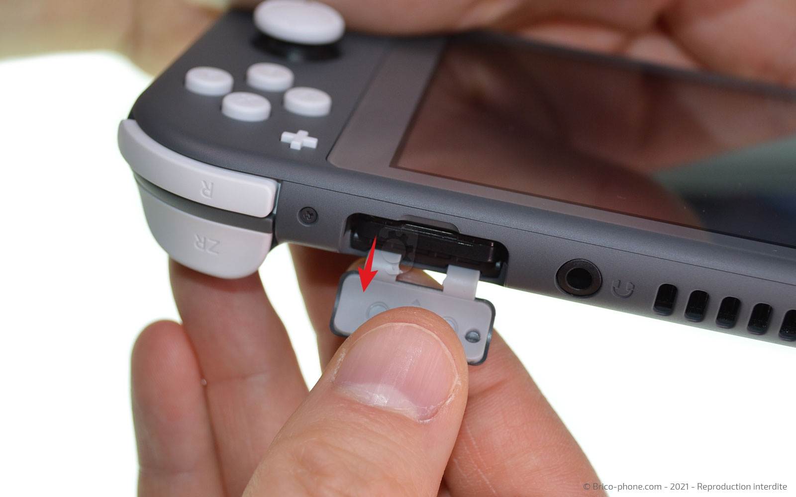 Changement d'un joystick sur Switch Lite photo 2