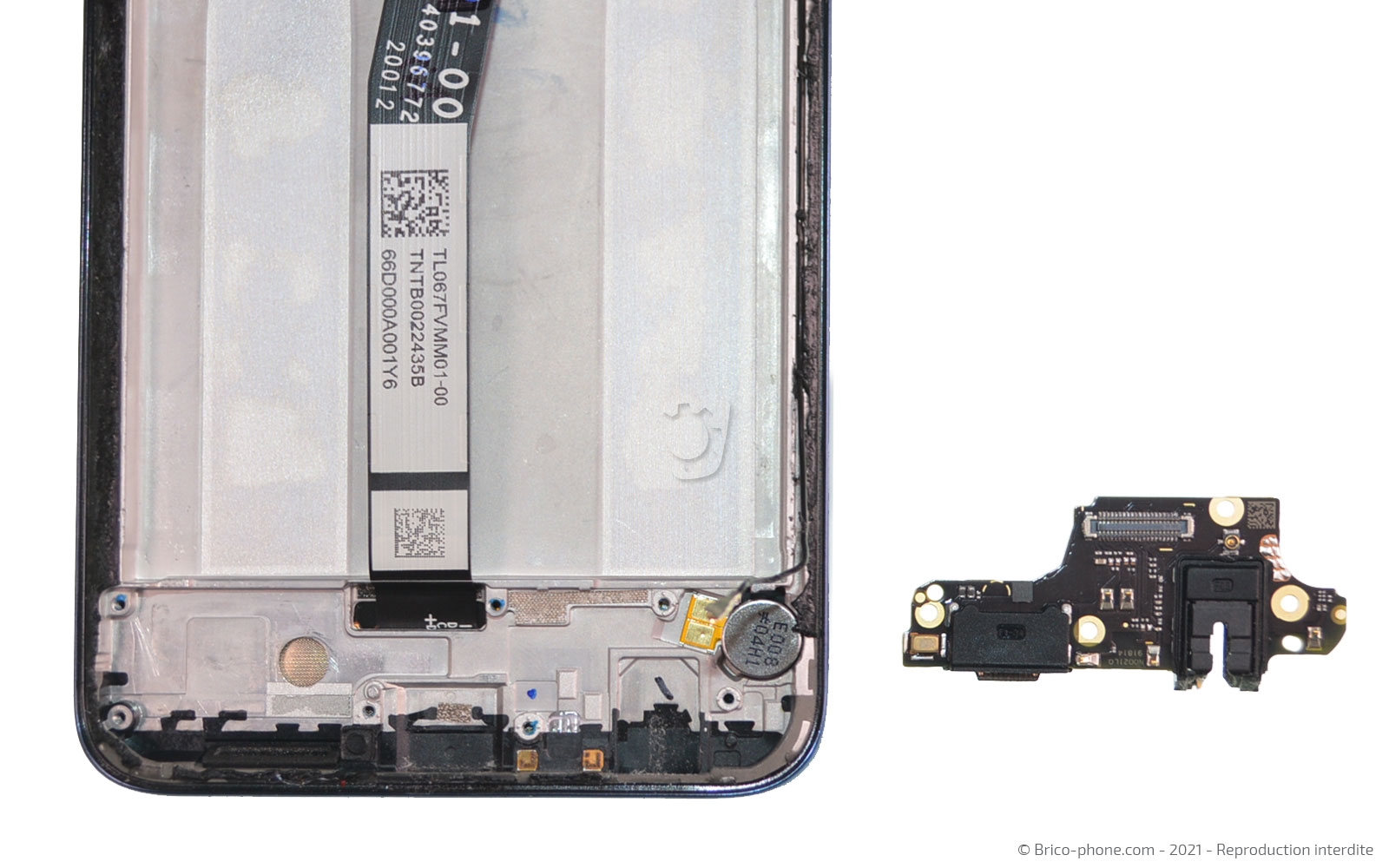 Changement du bloc écran  sur Redmi Note 9 Pro photo 4