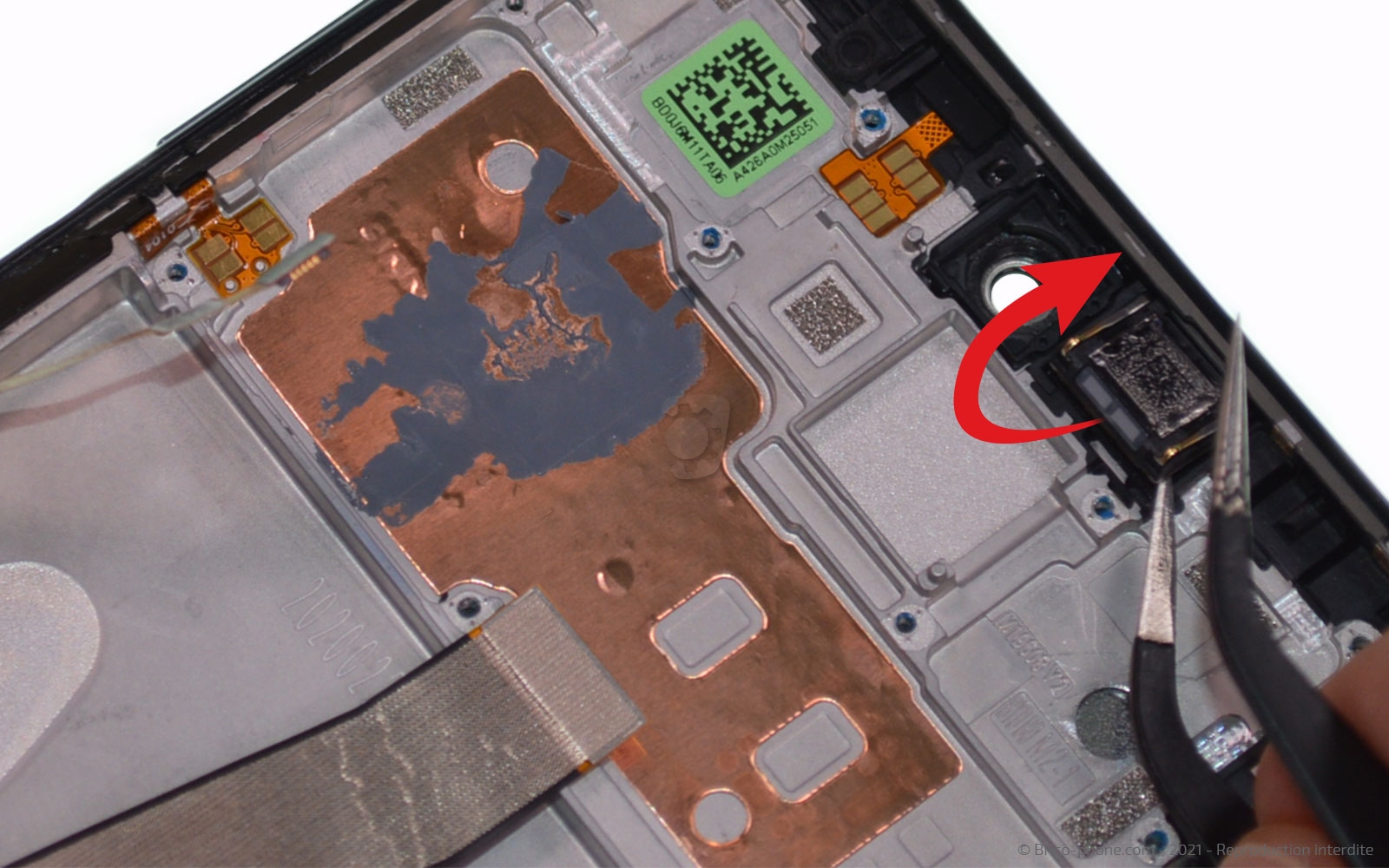 Changement du bloc écran  sur Redmi Note 9 Pro photo 2