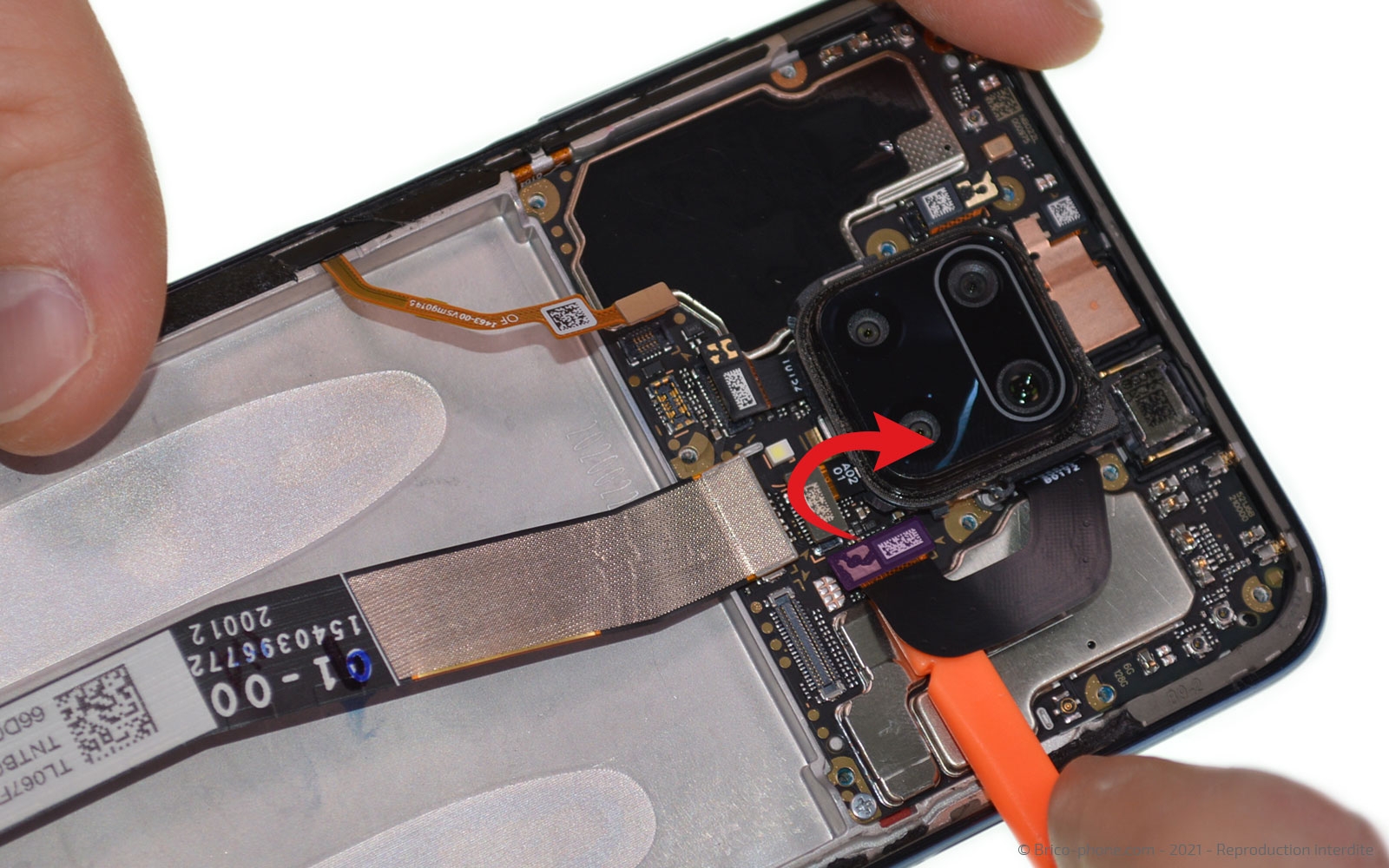 Changement du bloc écran  sur Redmi Note 9 Pro photo 2