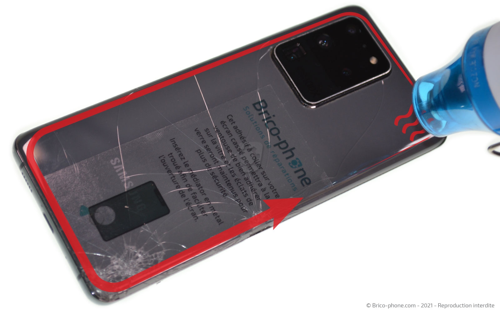 Démontage complet sur Galaxy S20 Ultra photo 2