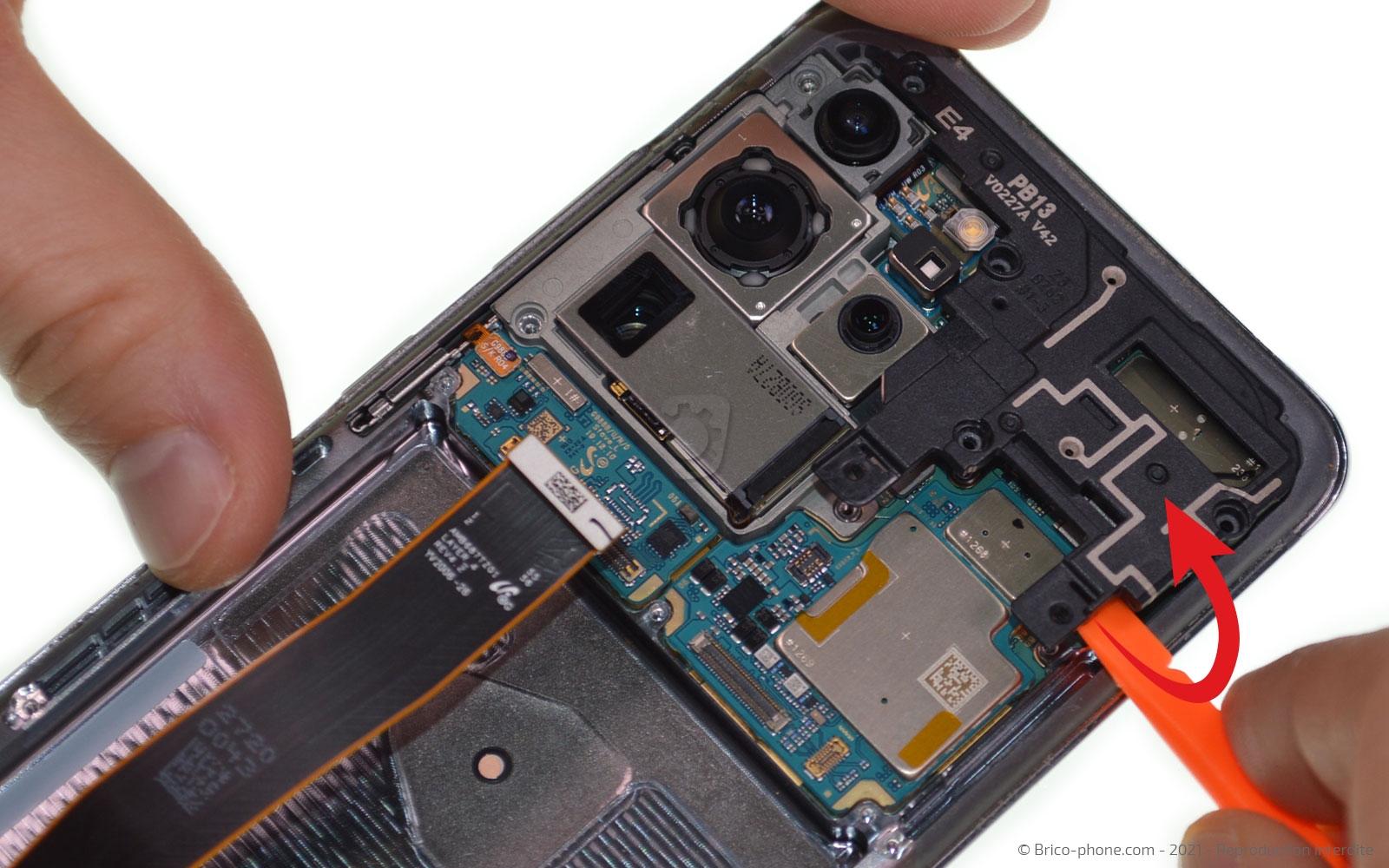 Démontage complet sur Galaxy S20 Ultra photo 2