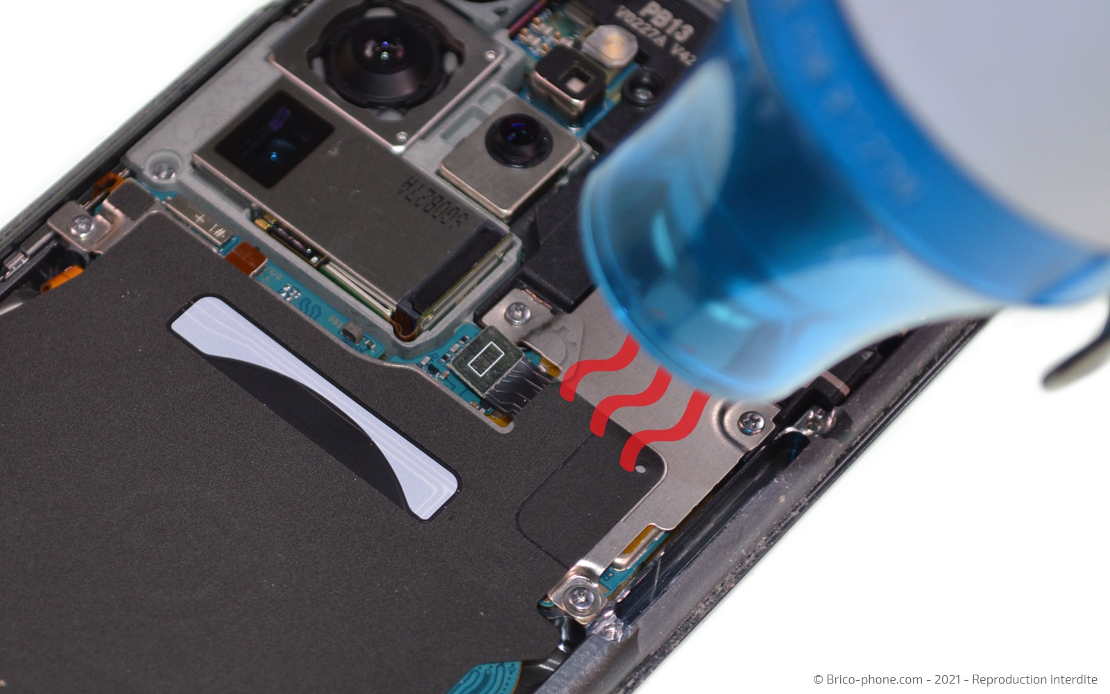 Démontage complet sur Galaxy S20 Ultra photo 3