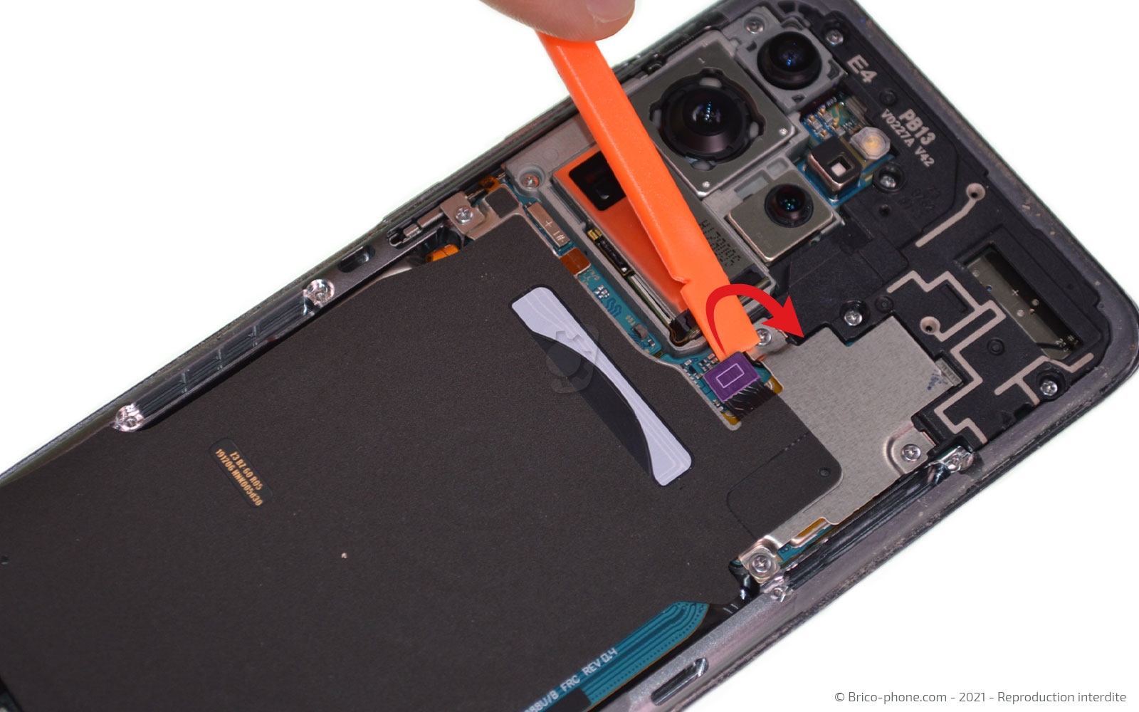 Démontage complet sur Galaxy S20 Ultra photo 4