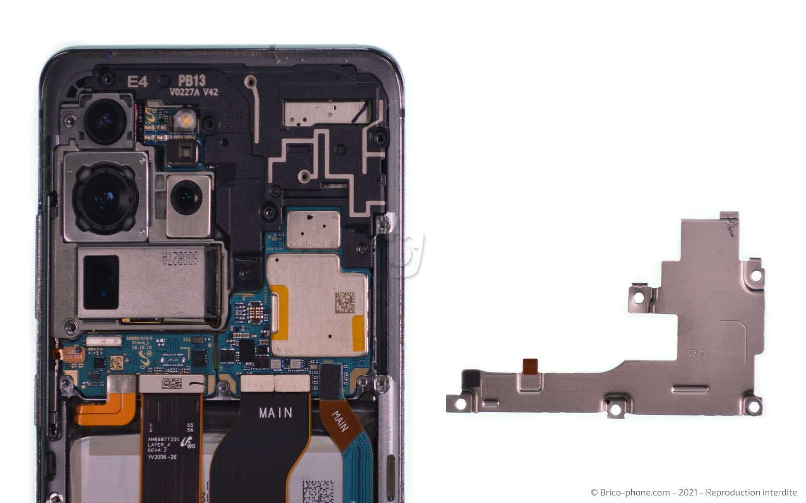 Changement du bloc écran sur Galaxy S20 Ultra photo 3